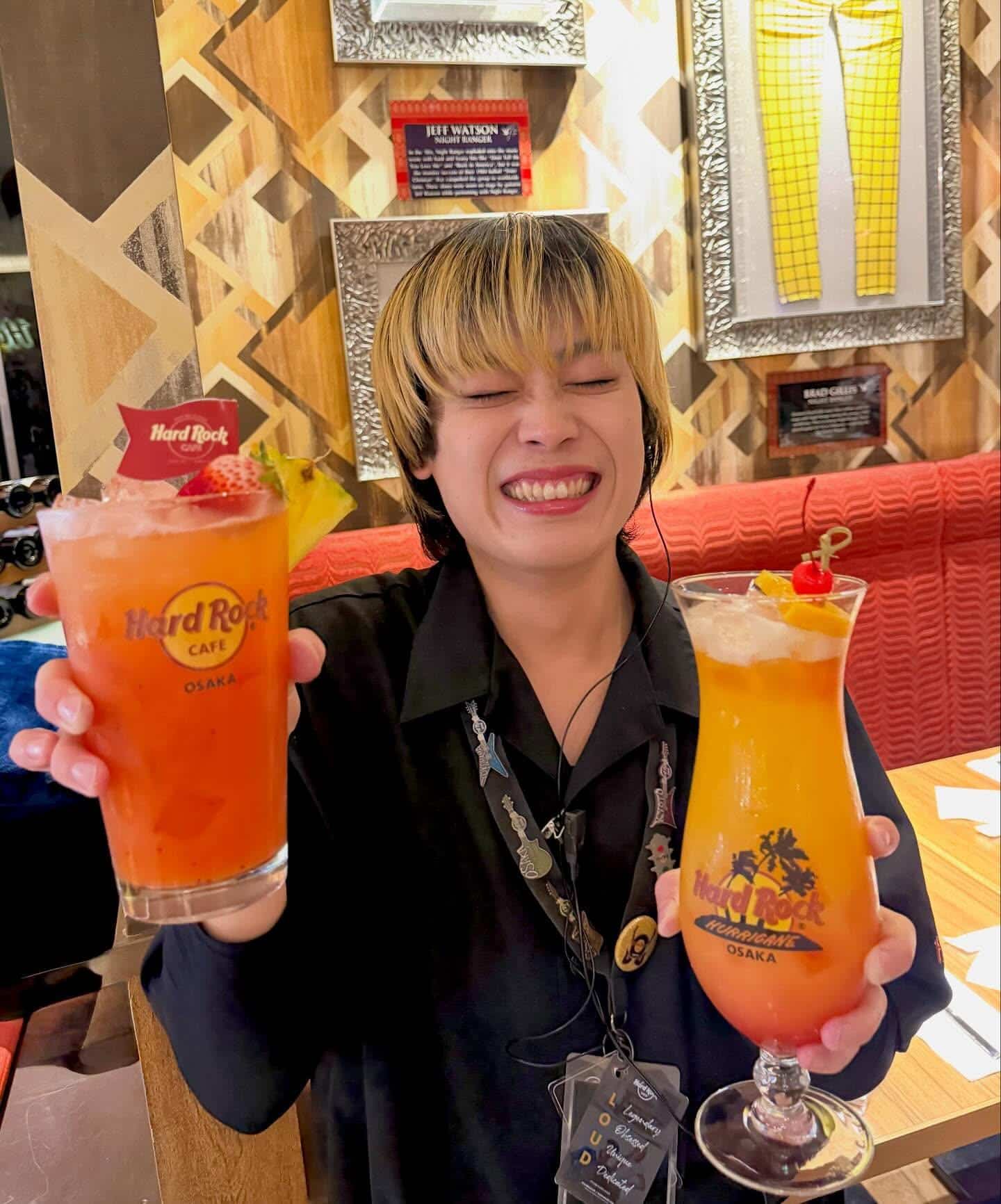 ハードロックカフェユニバーサルシティウォーク大阪のカクテルはアルコールはもちろん、お子様にも大人気のノンアルコールカクテ…