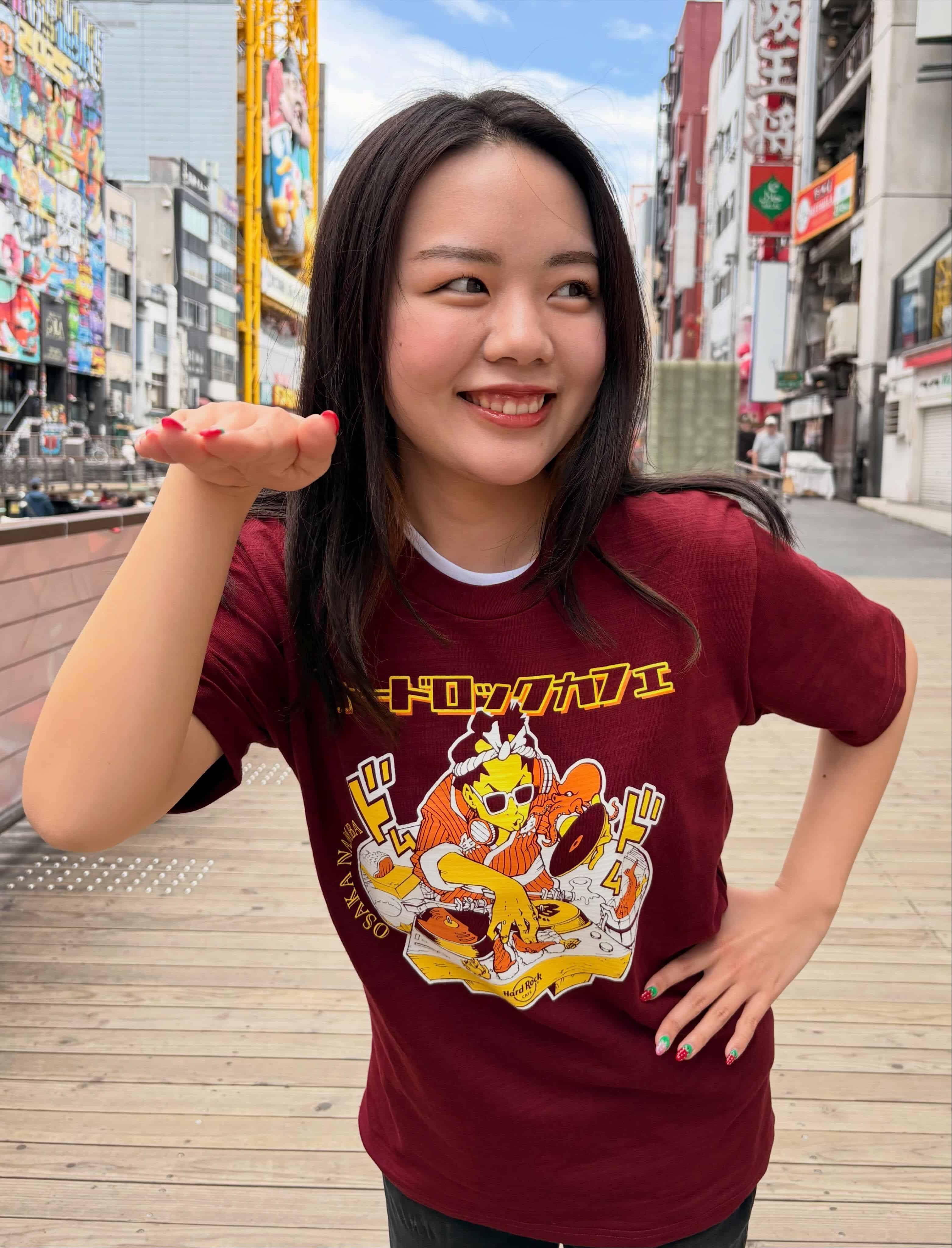 HiKESHi SPiRiT collaboration item “Sushi DJ T-shirt” Namba l…