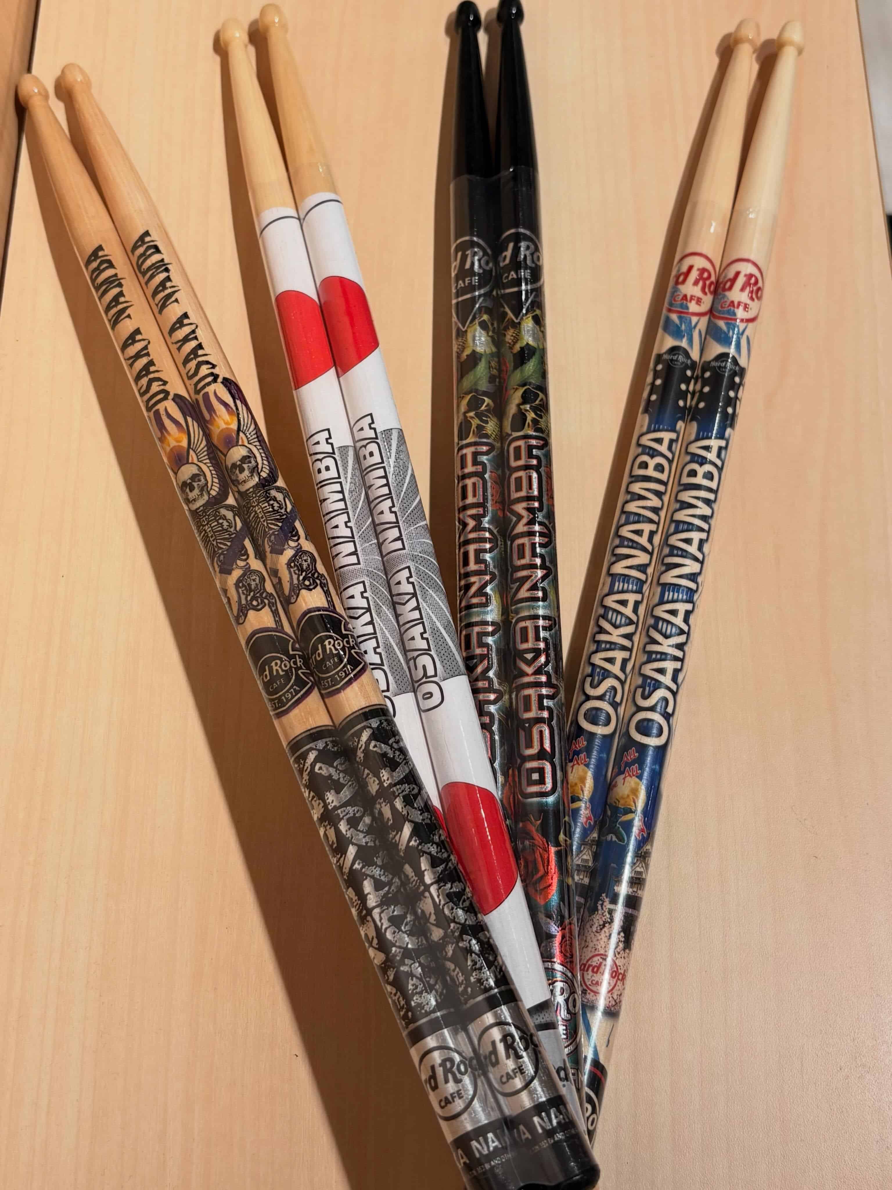 Cool-looking drumsticks 🔥 Perfect as a souvenir or display …
