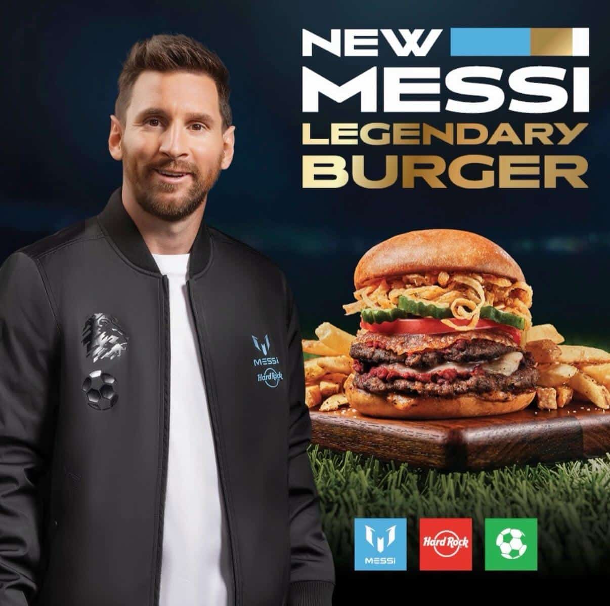 🍔MESSI LEGENDARY BURGER登場⚽️🍔