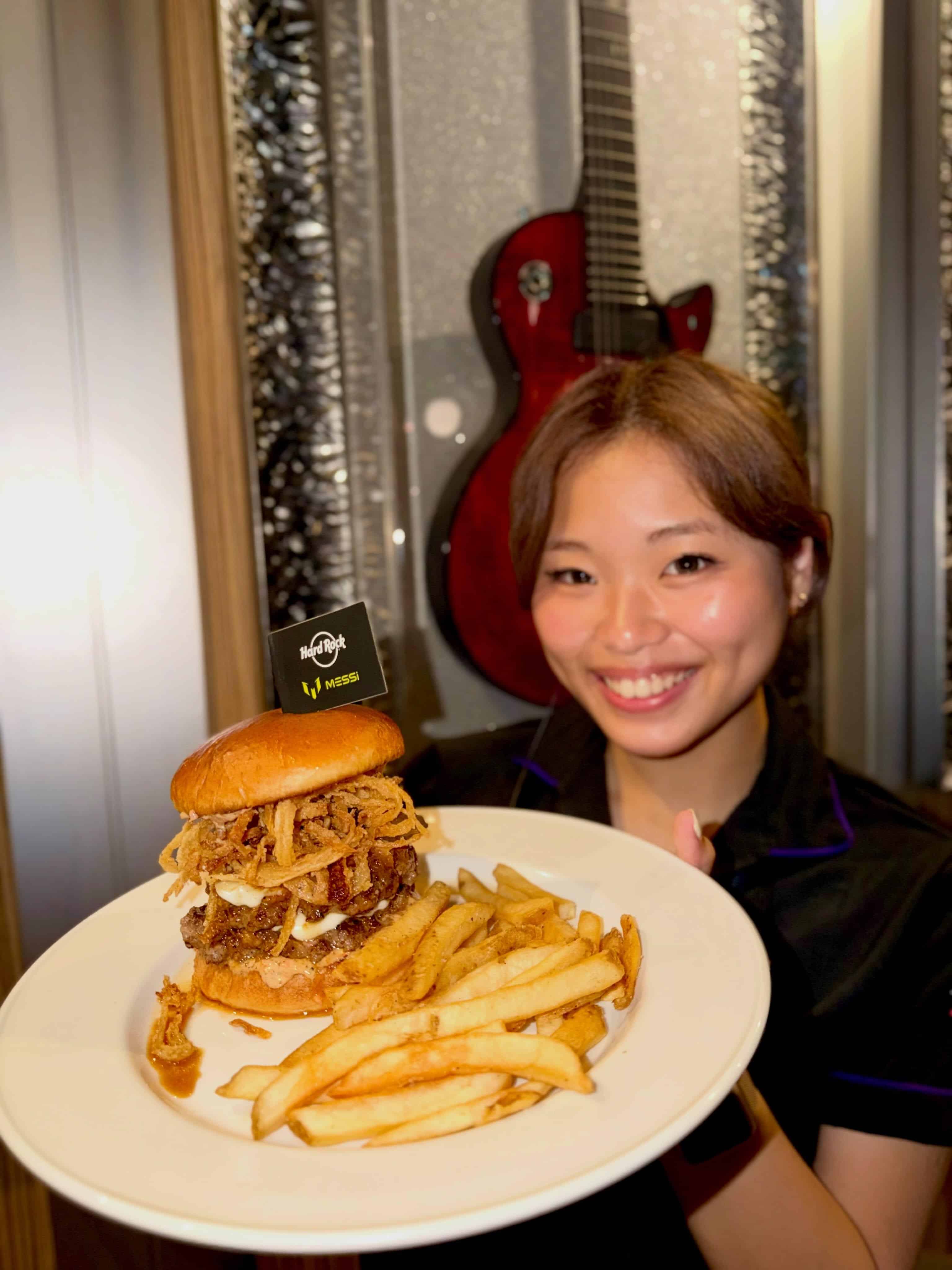 Bite into the Messi Legendary Burger ⚽🍔