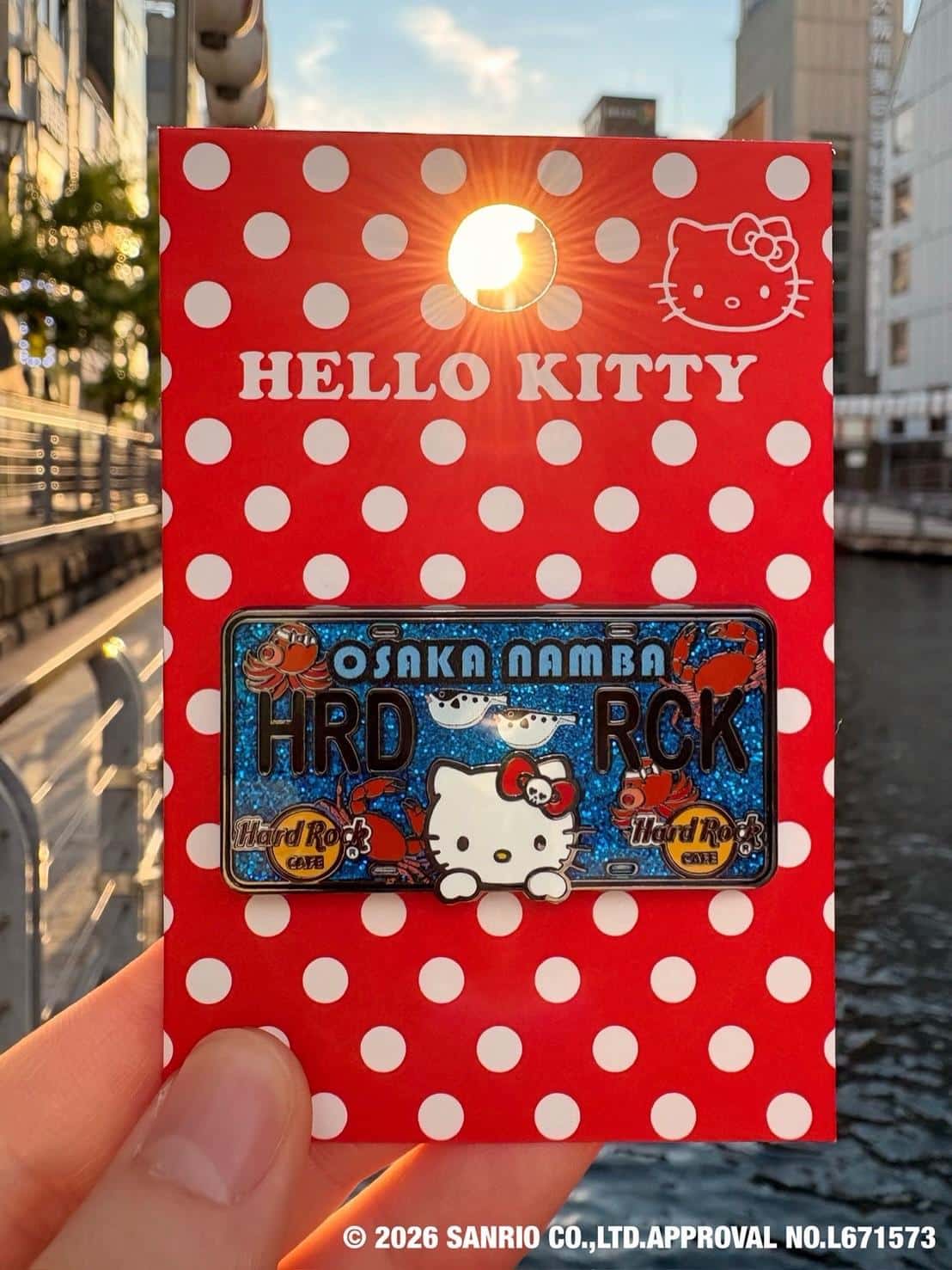 Check out the hugely popular Hello Kitty pin series🍎